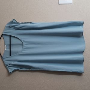 Anthropologie by Pleione Short Sleeve Blouse